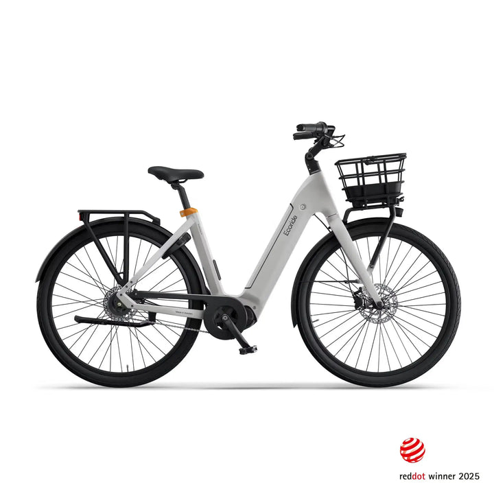 Ecoride Ambassador Gen 4 elsykkel — hybrid bysykkel med lang rekkevidde | Eltempo