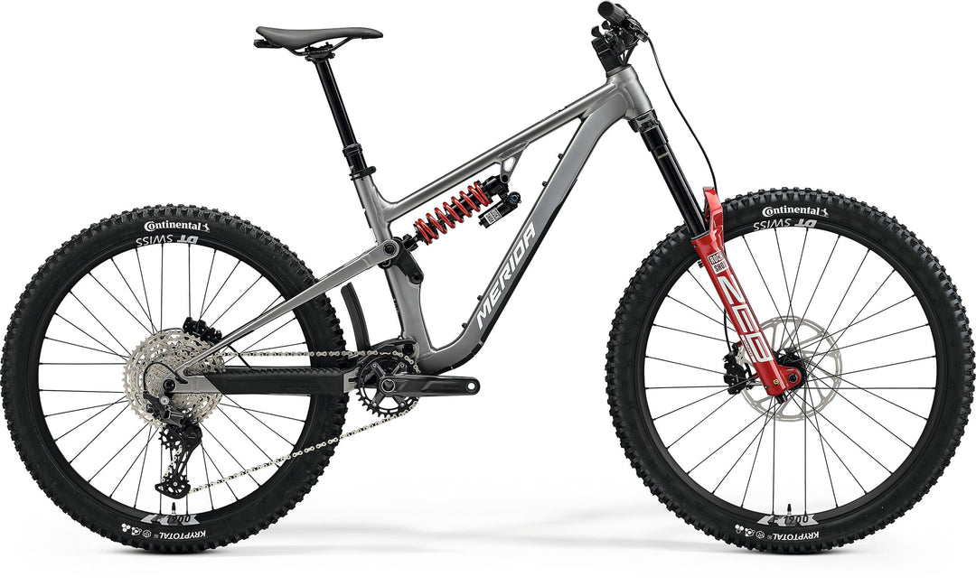 Merida ONE-SIXTY FR 800 (154) – Silk Gunmetal Grey / White