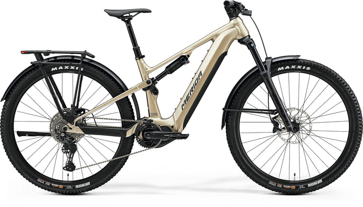 Merida eONE-FORTY 475 EQ elektrisk trail MTB — Bosch CX og 140 mm fjæring | Eltempo