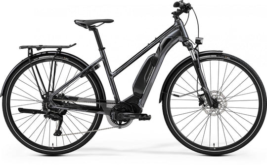 Merida eSPRESSO L 300 SE EQ 504Wh elsykkel dame — lavt innsteg og lang rekkevidde | Eltempo
