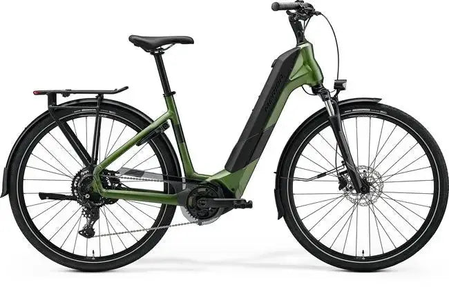 Merida eSpresso City 400 EQ el-bysykkel — lavt innsteg og komfortabel kjøring | Eltempo