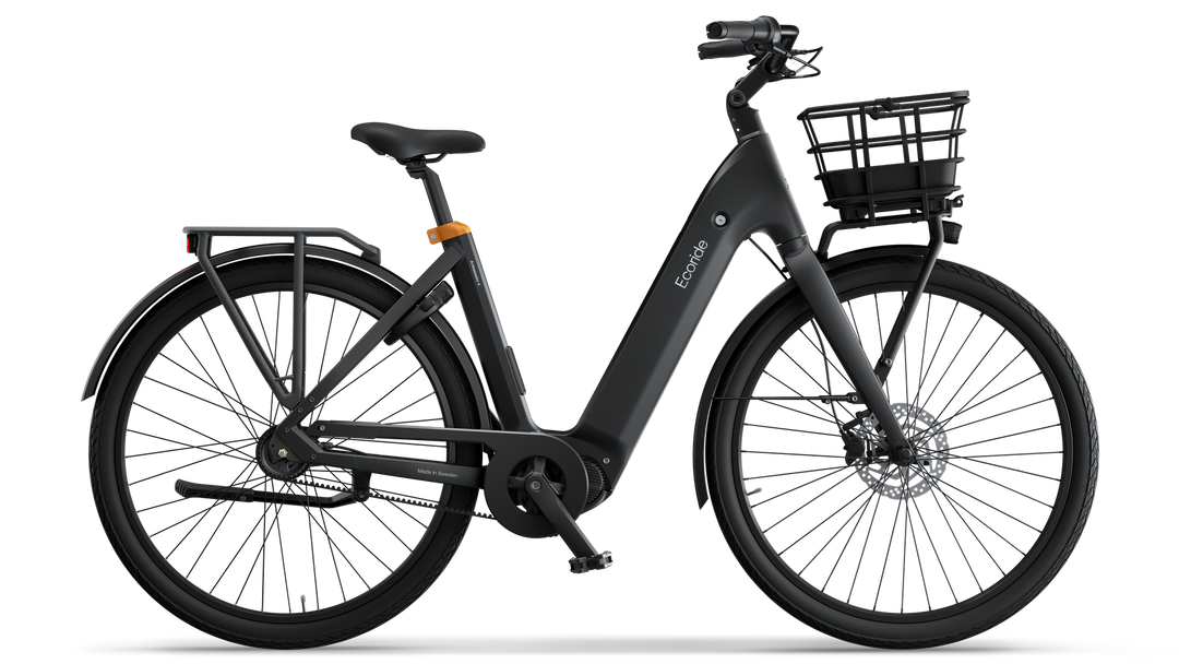 Ecoride Ambassador Gen4 c555 – midtmotor, belte, coasterbrems
