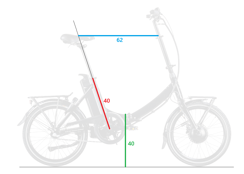 EcoRide Flexer c301 Gen3 – motor nærbilde