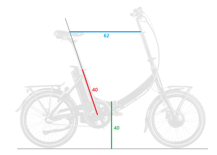 EcoRide Flexer c301 Gen3 – motor nærbilde