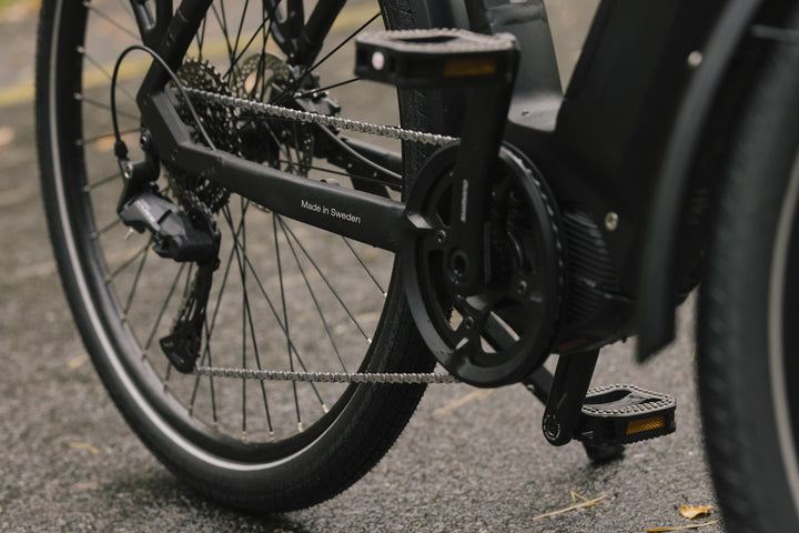 EcoRide Tripper c661 Gen4 – motor nærbilde